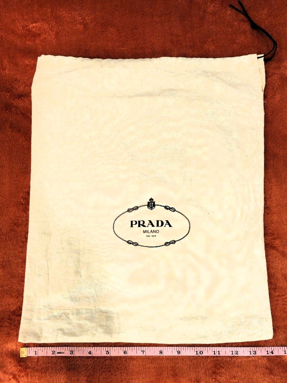 PRADA Authentic Vintage Medium Handbag Dust Bag - Single